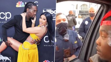 Cardi B's Husband Offset Goes to Instagram Live to Show Beverly Hills Cops Arrested Him While Driving Past Trump Rally - (Watch Video)