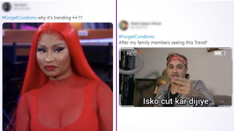 #ForgetCondoms Is Trending on Twitter and No One Knows Why! Funny Memes and Jokes on the Viral Trend Is Making People Go WTF