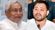 Tejashwi Yadav Slams Nitish Kumar Over Deteriorating Law and Order, Says in Bihar 'Maha Jungle Raj' is Going Wild