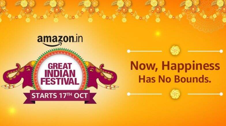 Amazon great indian festival sale 2020 announced from october 17, 2020; prime members to get early access from october 16 | 📲 latestly