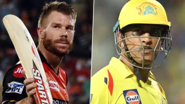 Sunrisers Hyderabad vs Chennai Super Kings, IPL 2020 Toss Report and Playing XI Update: Piyush Chawla Comes in For CSK As MS Dhoni Opts to Bat First