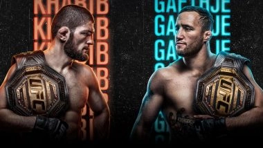 UFC 254 Fight Card: Khabib Nurmagomedov vs Justin Gaethje, Robert Whittaker vs Jared Cannonier & Other Exciting Matches to Watch Out For