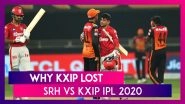 Hyderabad vs Punjab IPL 2020: 3 Reasons Why Punjab Lost to Hyderabad