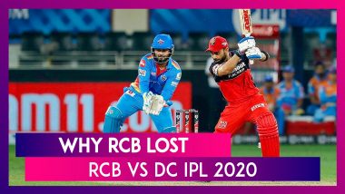 Bangalore vs Delhi IPL 2020: 3 Reasons Why Bangalore Lost to Delhi