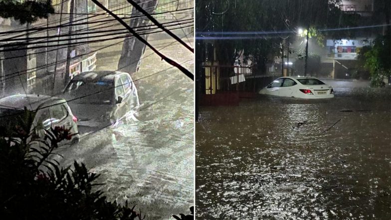 Hyderabad Floods in Pics and Videos: Shocking Visuals Show Rainwater ...