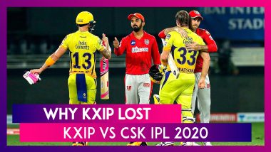 Punjab vs Chennai IPL 2020: 3 Reasons Why Punjab Lost to Chennai