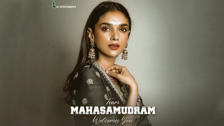 Maha Samudram: Aditi Rao Hydari Joins The Cast of Siddharth and Sharwanand's Film As The Leading Lady