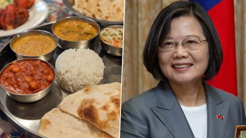 Taiwan President Tsai Ing-wen Relishes 'Chana Masala, Naan And Chai ...