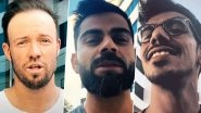 AB de Villiers Releases New Song &lsquo;The Flame,&rsquo; Virat Kohli, Yuzvendra Chahal Join RCB Star In Celebrating Human Spirit (Watch Video)