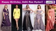 Aditi Rao Hydari Birthday Special: Infusing Life Into Ensembles With a Signature Quaint, Exquisite and Ethereal Charm!