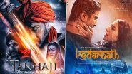 From Ajay Devgn&rsquo;s Tanhaji to Sushant Singh Rajput&rsquo;s Kedarnath, List Of Films To Re-Release In Theatres!