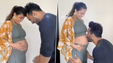 Anita Hassanandani Announces Pregnancy With Hubby Rohit Reddy, Flaunts Her Baby Bump (Watch Video)