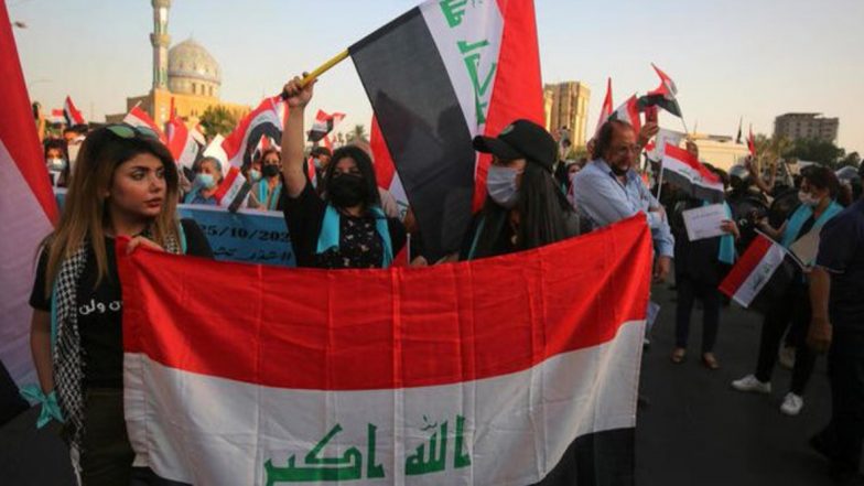 Iraqis Take to Streets to Mark 1st Anniversary of Anti-Govt Protests