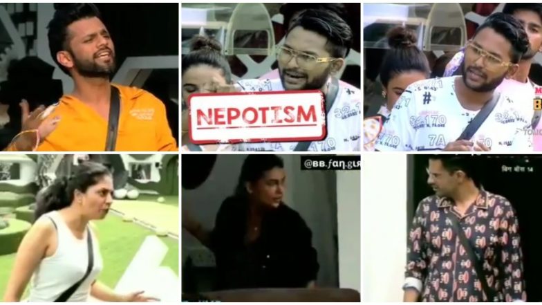 Bigg Boss 14 Preview: Rahul Vaidya Nominates Jaan Kumar Sanu and Declares He Hates 'Nepotism', Kavita Kaushik Clashes With Shardul Pandit and Pavitra Punia on Her First Day (Watch Video)