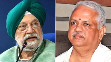 Rajya Sabha Bye-Elections 2020: Hardeep Singh Puri, BL Santosh and 6 Other BJP Candidates File Nominations From Uttar Pradesh