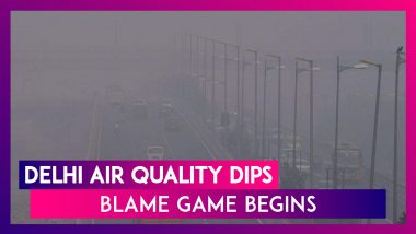 Delhi Air Quality Dips, Blame Game Begins: Only 4% Pollution Due To Stubble Burning, Says Prakash Javadekar; Arvind Kejriwal Hits Back