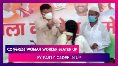 Tara Yadav, Congress Woman Worker Beaten Up By Male Party Cadre In Uttar Pradesh’s Deoria For Objecting ‘Ticket Given To Rapist’