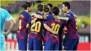 Barcelona Revisits Best Moments of 2020 Including Lionel Messi Overtaking Pele&rsquo;s Record, Fans Roast Catalan Giants Reminding Them About 2-8 Loss in Champions League