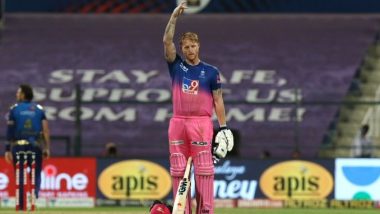 RR vs MI, IPL 2020 Match Result: Centurion Ben Stokes and Sanju Samson Steer Rajasthan Royals to 8-Wicket Win Over Top-Ranked Mumbai Indians