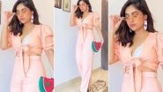 Bhumi Pednekar Channelling That Vintage Inspired Pink Holiday Set Worth Rs.8,500!