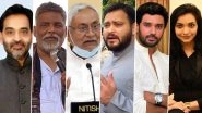 Bihar Assembly Election 2020: From Nitish Kumar, Tejashwi Yadav to Pushpam Priya Chaudhary; Here is the List of Probable Bihar CM Candidates
