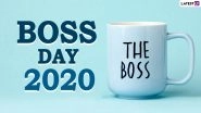 Boss's Day Images & HD Wallpapers For Free Download Online: Wish Happy Boss's Day 2020 With WhatsApp Stickers and GIF Greetings