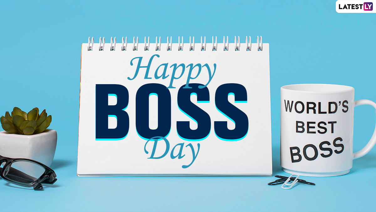 Boss's Day Images & HD Wallpapers For Free Download Online: Wish Happy ...