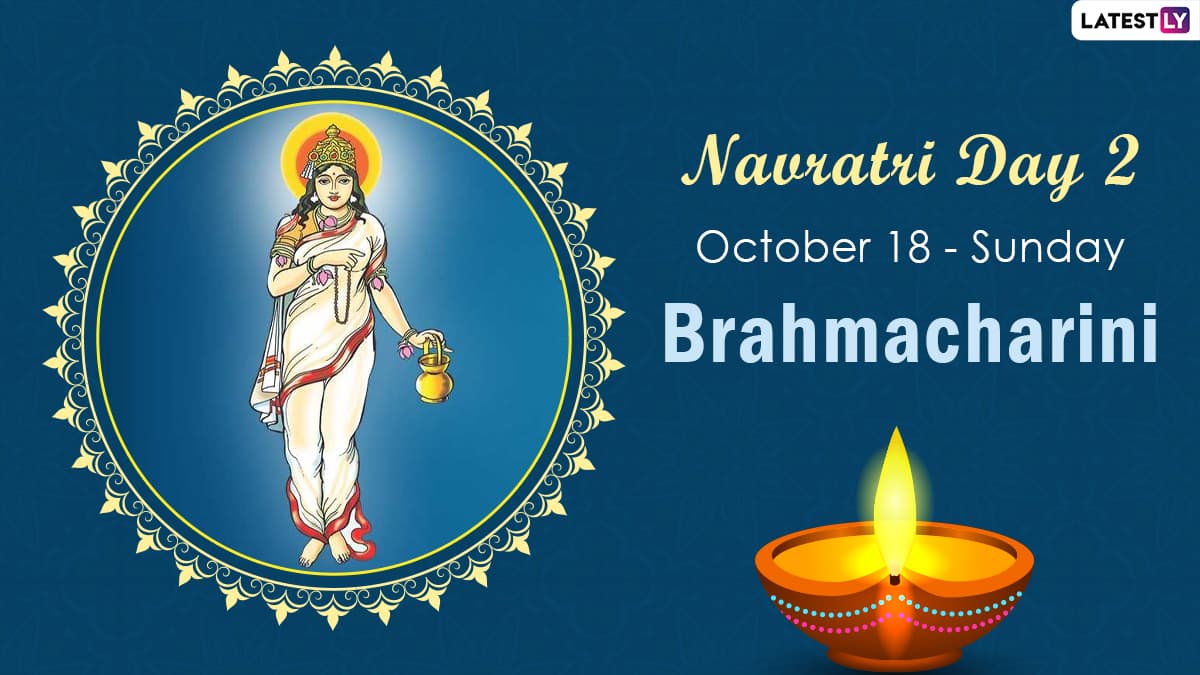 Festivals And Events News Navratri 2020 Brahmacharini Puja Colour 1700