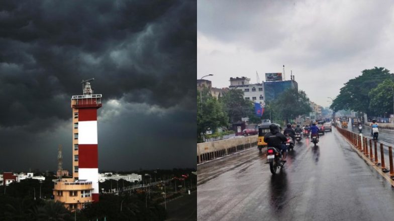 Chennai Receives Heavy Rainfall, Twitterati Cheer as #ChennaiRains Bring Respite to City's Heat (See Pictures And Videos)