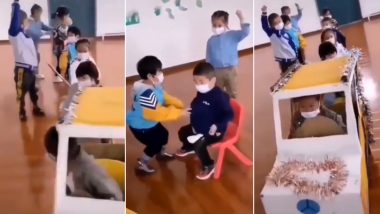 Children Being Taught How to Responsibly Travel in a Bus Inside Classroom Impresses Netizens, Garners Praises (Watch Video)