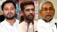 Bihar Assembly Election 2020: Tejashwi Yadav Says Nitish Kumar did Injustice to Chirag Paswan