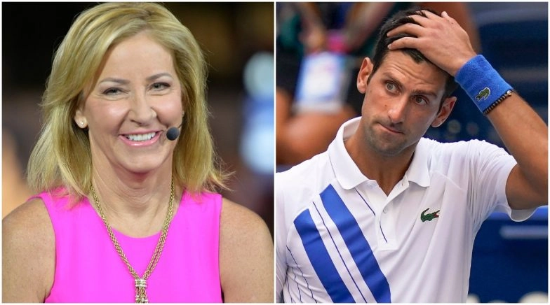 Chris Evert Calls Out Novak Djokovic for Rivalry Comment, Reminds Her Duel With Martina Navratilova