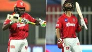KKR vs KXIP Stat Highlights IPL 2020: Chris Gayle, Mandeep Singh Achieve Milestones During Kings XI Punjab&rsquo;s 8-Wicket Victory