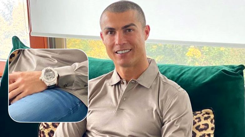 Cristiano Ronaldo Spotted Wearing Expensive Hublot MP 09 Watch