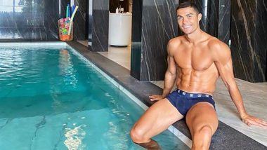Cristiano Ronaldo Flaunts his Abs, Juventus Star Enjoys Sun Bathing as he Poses for a Selfie