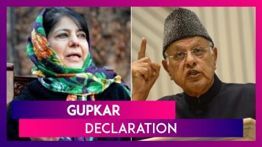 Gupkar Declaration: Farooq Abdullah, Mehbooba Mufti & Others Form 'People's Alliance' To Restore Article 370 In Jammu & Kashmir