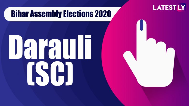 Darauli (SC) Vidhan Sabha Seat Result in Bihar Assembly Elections 2020: CPIMLL's Satyadeo Ram Wins, Elected as MLA