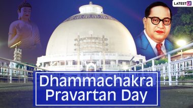 Dhammachakra Pravartan Day 2020 Wishes and Messages Trend on Twitter: People Remember Dr BR Ambedkar As They Share His Powerful Quotes to Mark Dhamma Chakra Pravartan Din