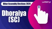 Dhoraiya Vidhan Sabha Seat Result in Bihar Assembly Elections 2020: RJD's Bhudeo Choudhary Wins Close Contest Against JD(U)'s Manish Kumar