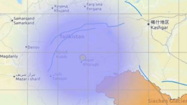 Earthquake in Tajikistan: Quake of Magnitude 5.1 Reported Near Khorugh