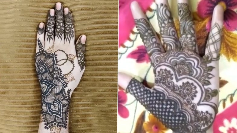 Eid-e-Milad 2020: Latest Mehendi Design & Beautiful Henna Patterns to Adorn Your Palms This Eid