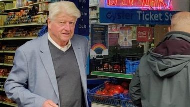 British PM Boris Johnson's Father Stanley Johnson Pictured in Shop Without Face Mask, Apologises