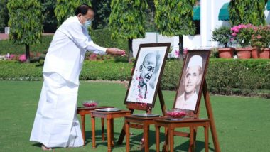 Lal Bahadur Shastri 116th Birth Anniversary: Vice President M Venkaiah Naidu Pays Tribute Former Prime Minister, Says 'He Steered the Nation Through Critical Times'