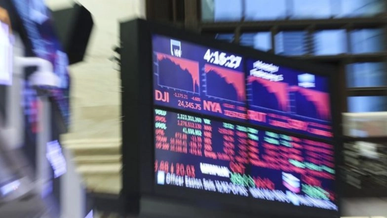 US Shares Slump After Donald Trump Tests COVID-19 Positive