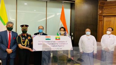 India Gives 3,000 Vials of Remdesivir to ‘Friendly’ Myanmar to Help Fight COVID-19