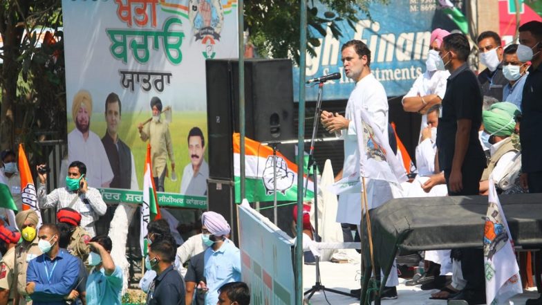 Rahul Gandhi Targets Modi Govt Over Farm Bills, Coronavirus Outbreak (Watch Video)
