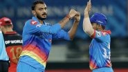 IPL 2020: Delhi Capitals Spinner Axar Patel Says &lsquo;Will Look to Bowl Carrom Ball When I Get Hit for 2&ndash;3 Sixes&rsquo;