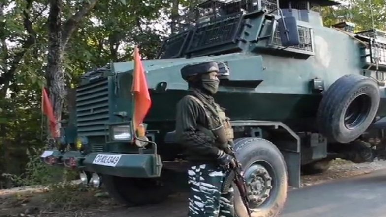 Jammu And Kashmir: 3 Terrorists Killed by Security Forces in Sugan Area of Shopian; Gunfight Underway