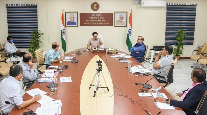 Sports Minister Kiren Rijiju, IOA Hold Review Meeting on India's Preparation for Tokyo Olympics 2020
