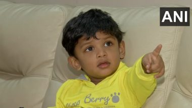 Hyderabad Toddler Aadith Vishwanath Gourishetty Secures His Name in ‘World Book of Records’, Bags Other National Records for Extraordinary Memory Skills